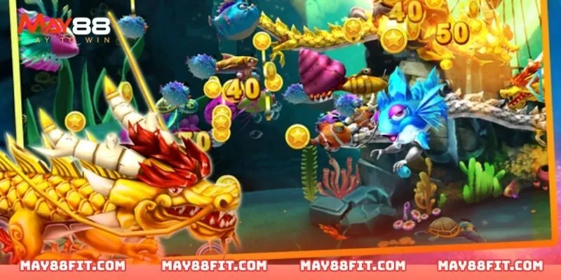 Boss rồng thần uy nghi thách thức kỹ năng bắn của bạn